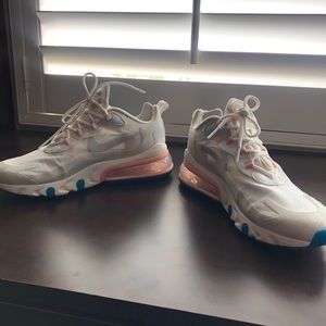 Nike Air Max 270 React Sneaker in White